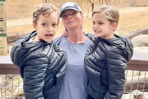 jaime pressly family photos|Jaime Pressly Plays Hooky for a Zoo Outing with Twin。